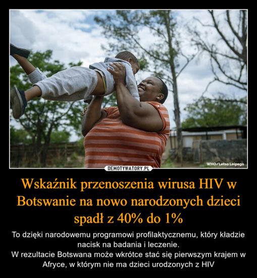 Demotywatory, Wiocha i Inne - Wskaźnik HIV w Botswanie.jpg