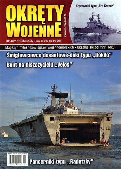 Okręty Wojenne - OW-171 2022-1 okładka.jpg