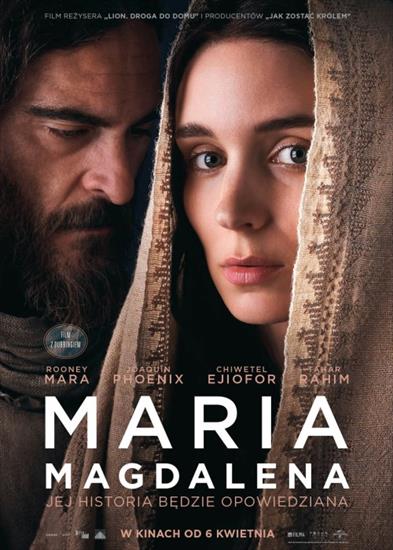  PLAKATY FILMÓW BIBLIJNYCH KTÓRE SA NA TYM CHOMIKU - Maria Magdalena 2018 PL.jpg
